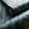 Lusso Velluto Wallpaper Teal Clarke and Clarke W0170
