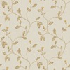 Lia Floral Trail Heavyweight Vinyl Wallpaper Yellow