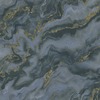Elle Decoration Mystic Spell Marble Textured Vinyl Wallpaper Navy