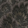 Bliss Floral Textured Vinyl Wallpaper Black