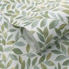 Ameroso Leaf Blown Vinyl Wallpaper Green Erismann Opus 10462