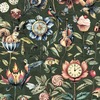 Curious Creatures Wallpaper Emerald Green