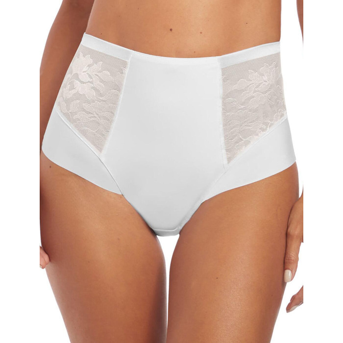 Fantasie Illusion High Waist Brief - White - S - 10