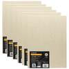 Exerz 30x40cm Linen Canvas Panels 3mm 6pcs
