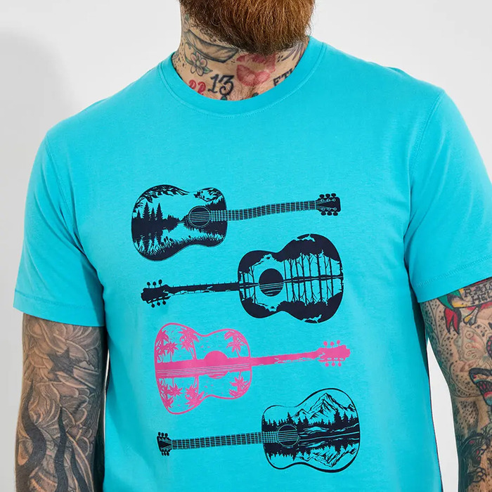 Joe Browns Men's Reflection Guitar T