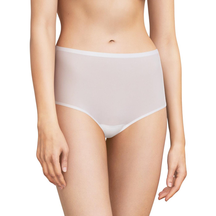 Chantelle Soft Stretch Full Brief - White - One Size