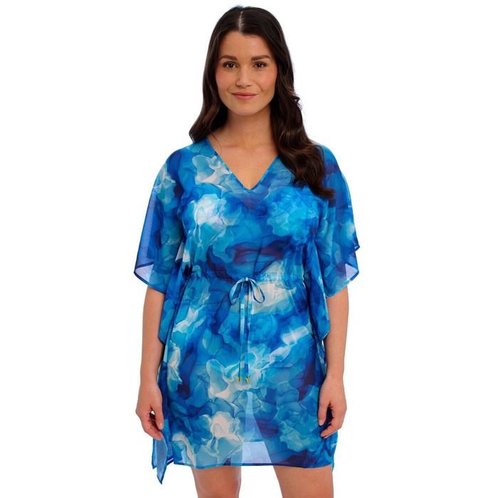 Fantasie Saunton Sands Kaftan - Dazzling Blue - S - 10