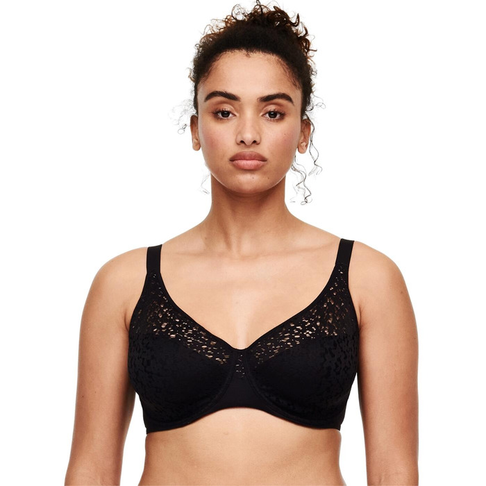 Chantelle Norah Covering Moulded Bra - Black - 34B
