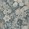 Secret Grove Vinyl Wallpaper Denim Blue Erismann 10506