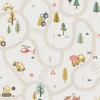 Roundabout Road Wallpaper Cream