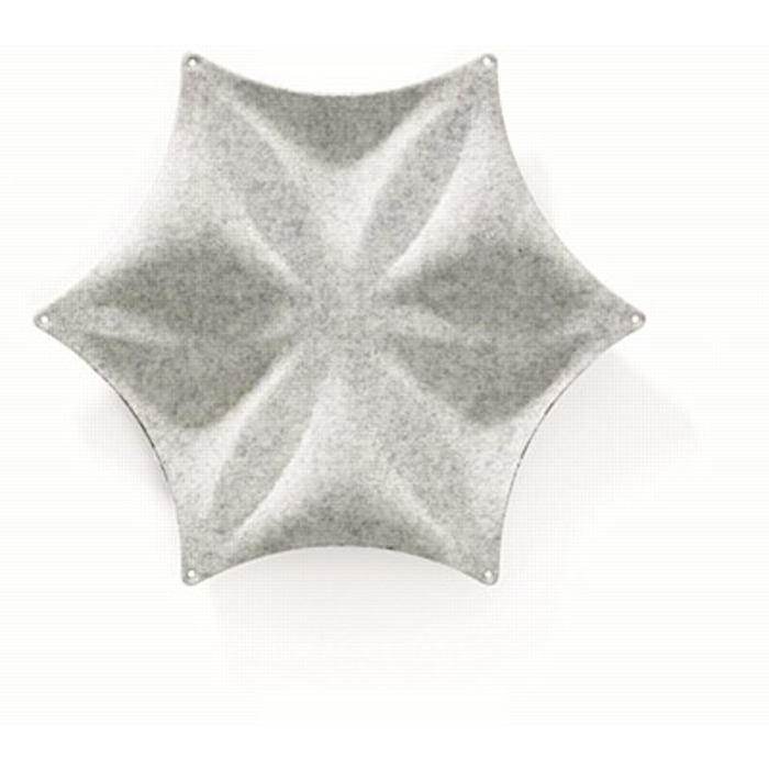 Airflake Line Closed Pack of 10, Light Grey