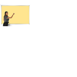 Colourwipe Wall Board 1200 x 2400mm Yellow