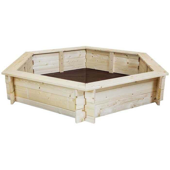 Hexagonal FSC® Mixed Wood Sand Pit