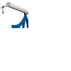 Air suspension rail white 1500mm