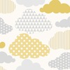 Clouds Wallpaper Yellow