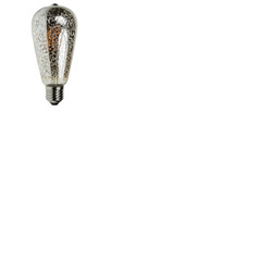 Dimmable 4W LED Crackle Filament Lamp 2200K