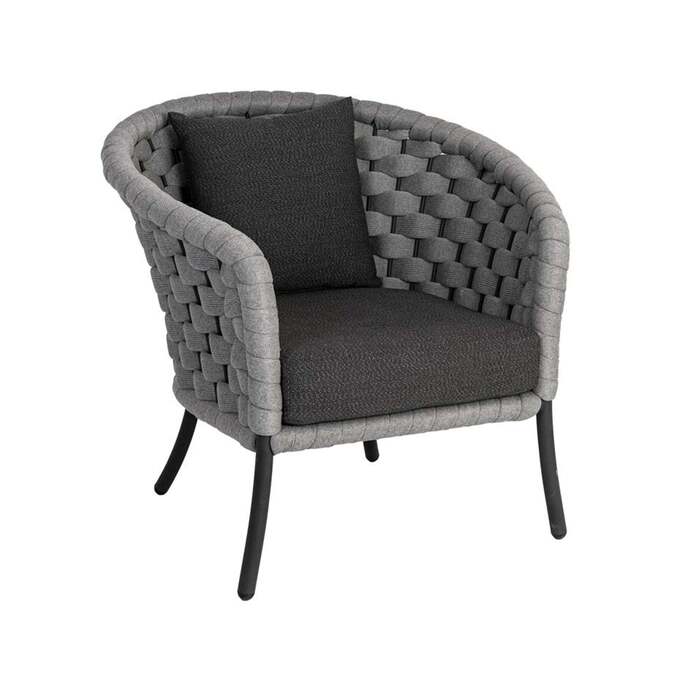 Alexander Rose Cordial Wide Rope Curved Top Lounge Chair