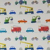 Harlequin Just Keep Trucking Wallpaper Tomato Red