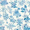 Harlequin X Sophie Robinson Woodland Floral Wallpaper Lapis Blue