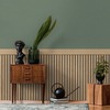 Wood Slats Dado Panel Wallpaper Natural