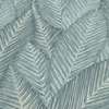 Martinique Leaf Textured Vinyl Wallpaper Sage Erismann 10391