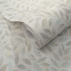 Ameroso Leaf Blown Vinyl Wallpaper Blue