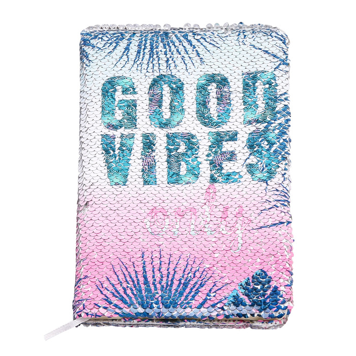 Exerz Reversible Sequin Notebook A5 Size