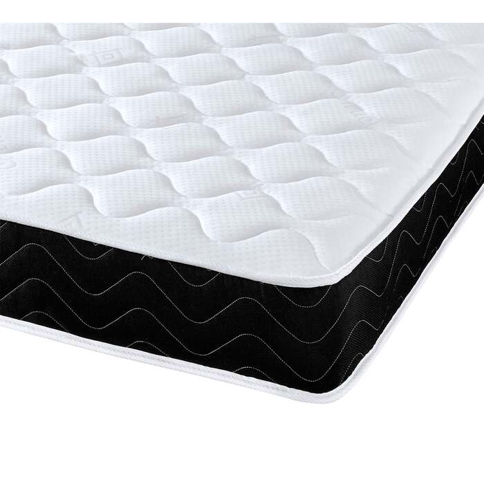 Starlight Beds 7" Deep Affordable Luxurious Memory Foam Layer with 13. 5 gauge Spring Mattress - 2ft6 by 5ft9 Shorty Mattress (75cm by 175cm)
