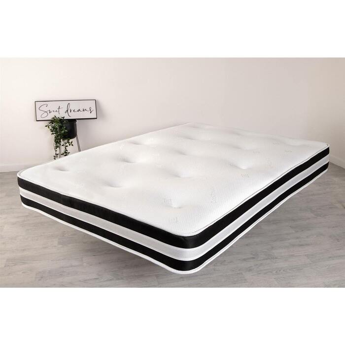 Starlight Beds™ | Deep Spring Mattress With Hand Tufted Finish - 2ft6 Small Single Mattress (75cm by 190cm)