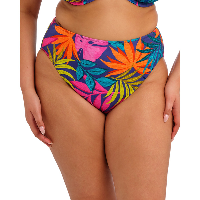 Elomi Porto Rafti Mid Rise Bikini Brief - Indigo - M - 12