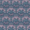 Sophia Floral Vinyl Wallpaper Blue