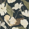 Fairy Blossom Vinyl Wallpaper Black Erismann 10508