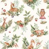 Forest Friends Wallpaper Cream
