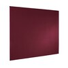Frameless Felt Covered Noticeboard 600 x 900mm Burgundy