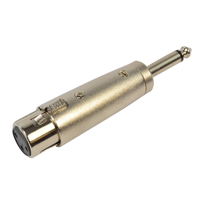XLR Female to Mono Jack Plug 1