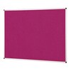 ColourPlus Aluminium Framed Noticeboard 1200x1200mm Magenta