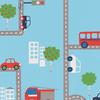 Transport Wallpaper 10m Blue AS Creation 93632