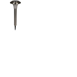 Solar Powered LED Post Light with Dusk