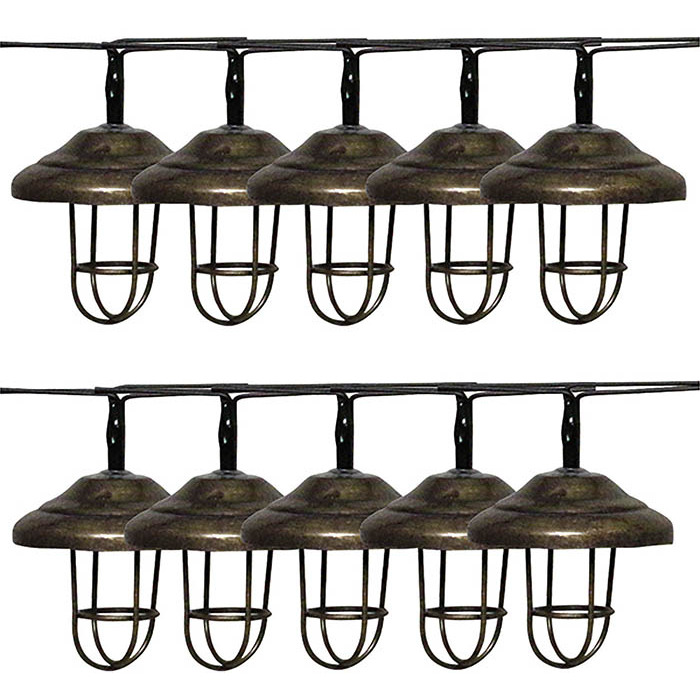 Soft Light LED String Light - Solar Recharging 3. 8m with 10 Lights