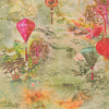 Asian Fusion Lanterns Wallpaper Multi AS Creation 37466