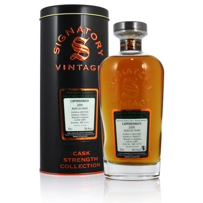 Caperdonich 2000 20 Year Old Signatory Vintage Cask #29481