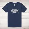 Darwin Christian Fish Adult T