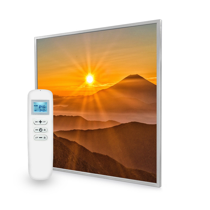 595x595 Sunset Mountains Picture Nexus Wi