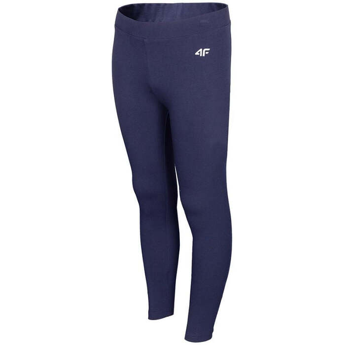 4F Junior Leggings - Navy Blue