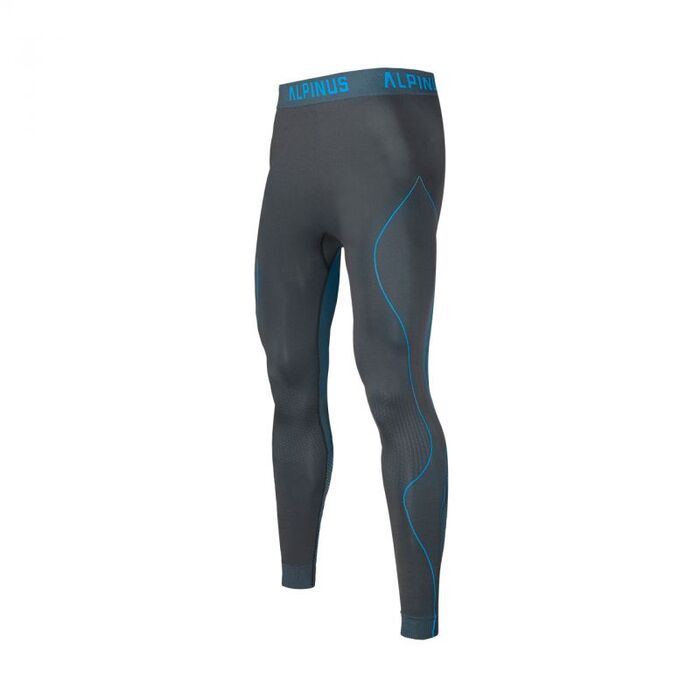 Alpinus Men's Active Base Layer Thermoactive Pants - Gray