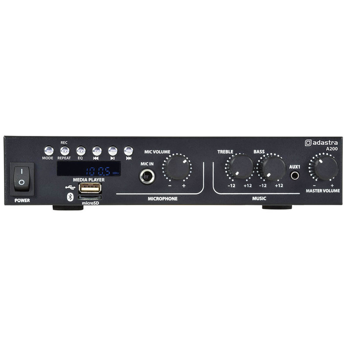 PA Amplifier with Bluetooth, USB