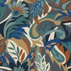 Casa Leaf Wallpaper Blue