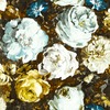 Marianne Floretta Wallpaper Mineral Blue