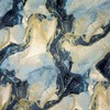 Abstract Marble Wallpaper Teal