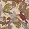 Into The Wild Tropical Life Wallpaper Beige